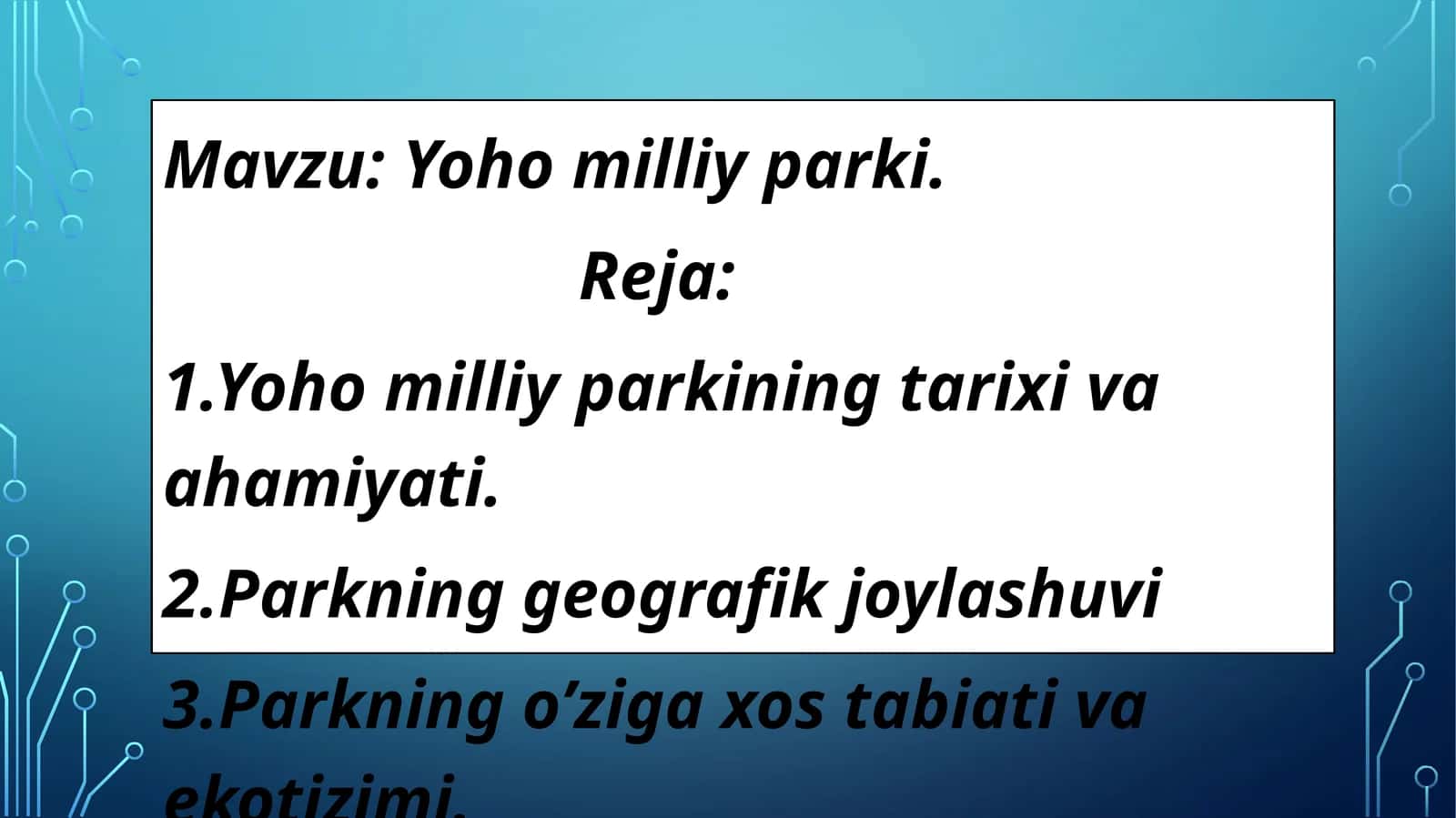Yoho milliy parki