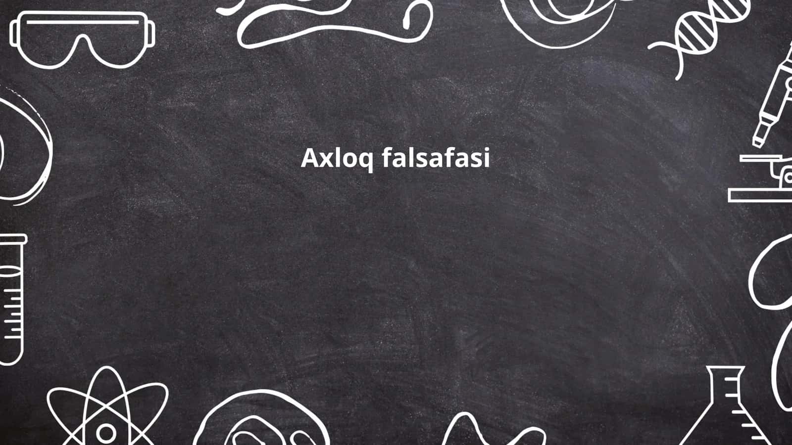 Axloq falsafasi