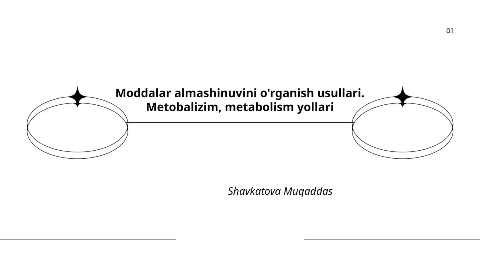 Moddalar almashinuvini o'rganish usullari. Metobalizim, metabolism yollari