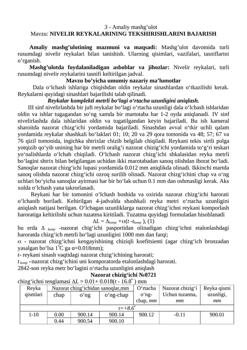 Nivelir Reykalari