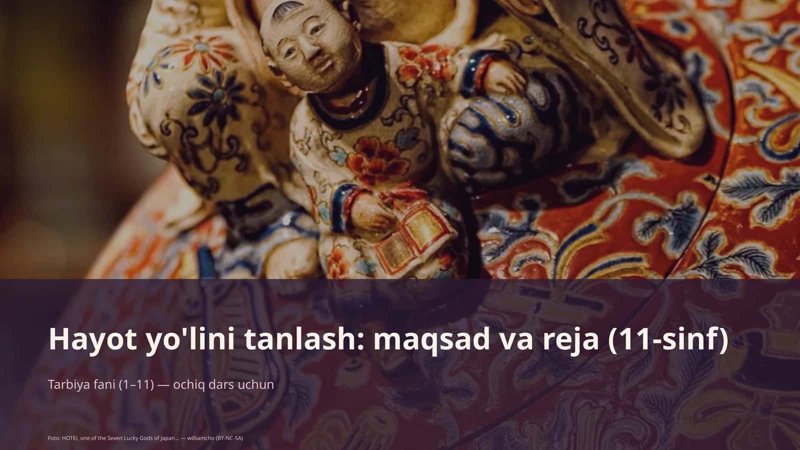 Hayot yo'lini tanlash: maqsad va reja (11-sinf)