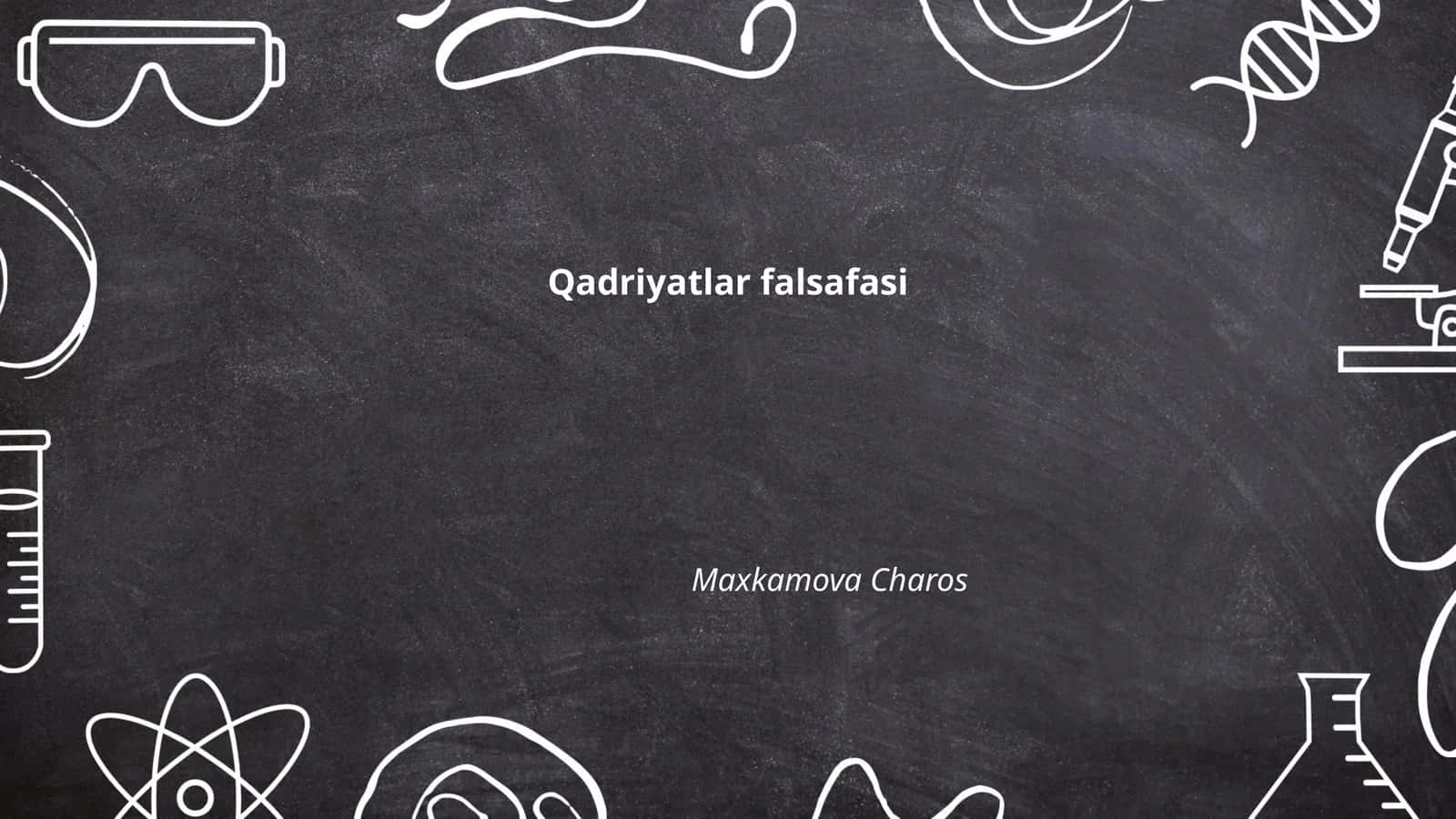 Qadriyatlar falsafasi