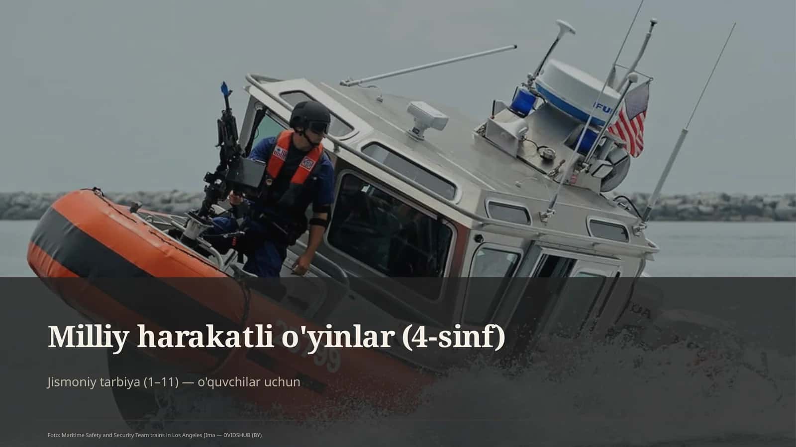 Milliy harakatli o'yinlar (4-sinf)