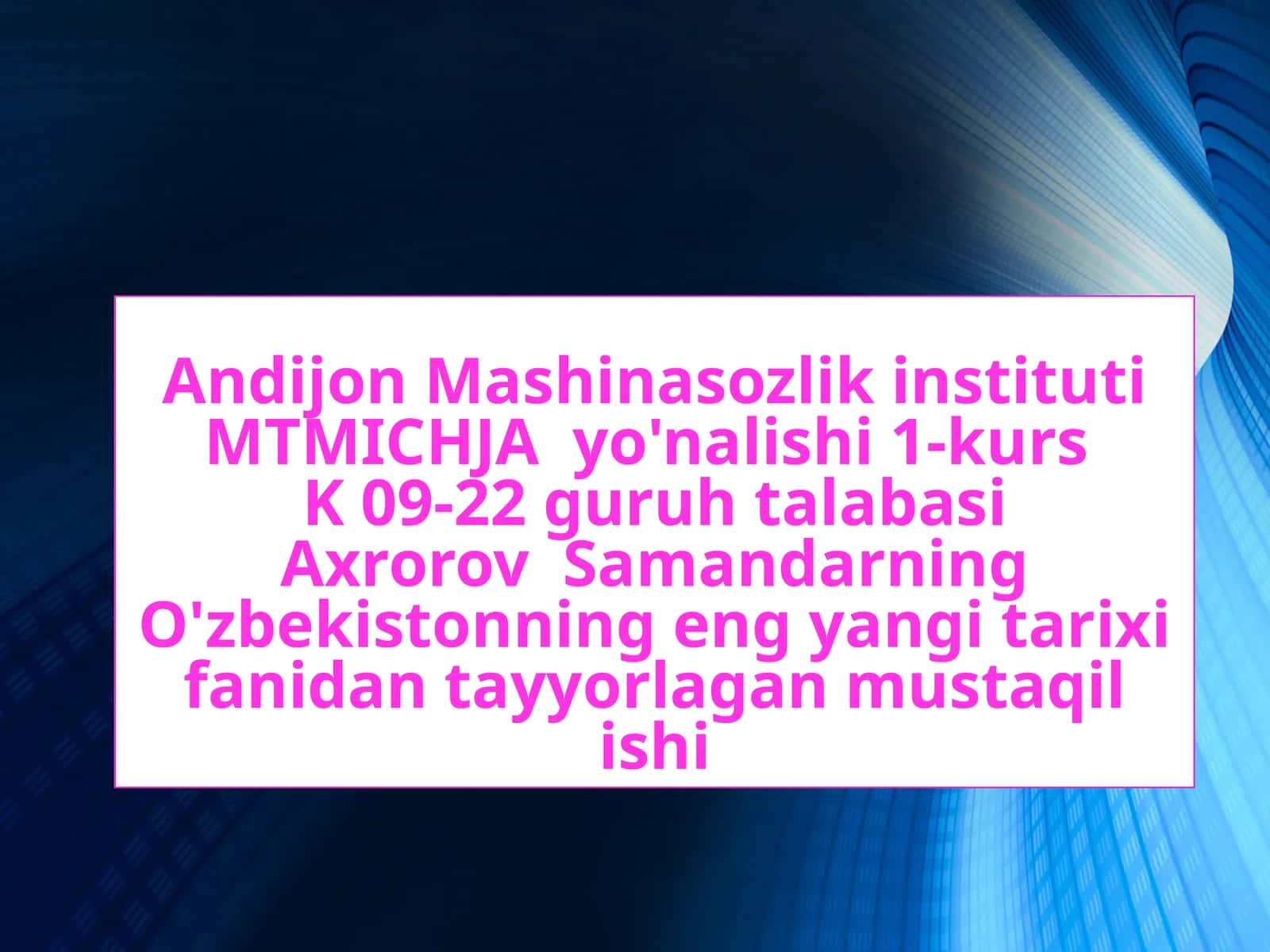 Mustaqillik deklaratsiyasi tarixi