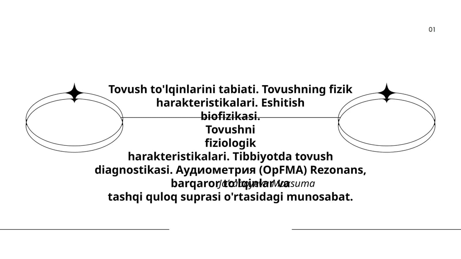 Tovush to'lqinlarini tabiati
