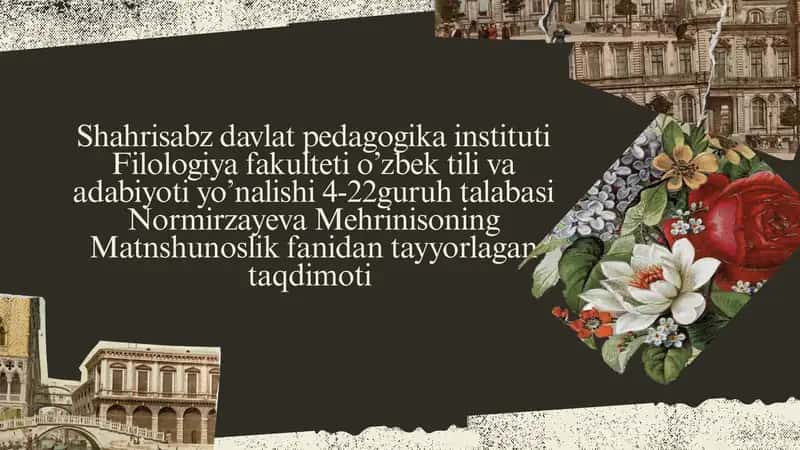 Xamsa dostoni