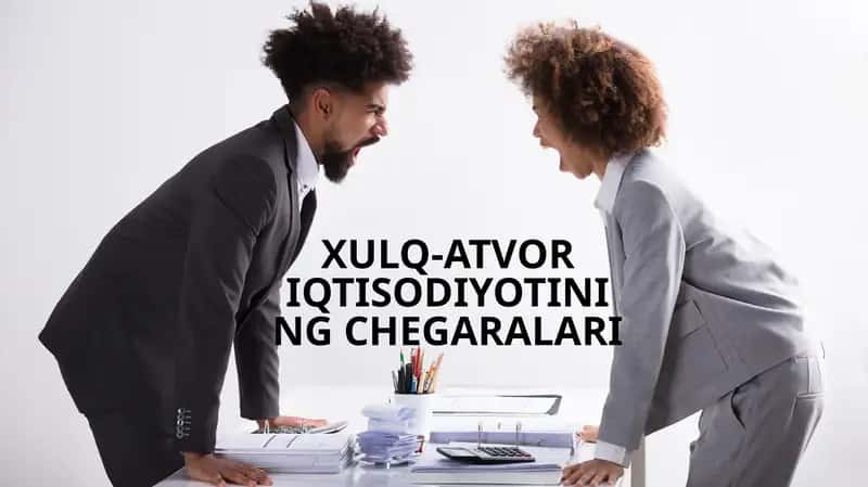 XULQ-ATVOR IQTISODIYOTINING CHEGARALARI