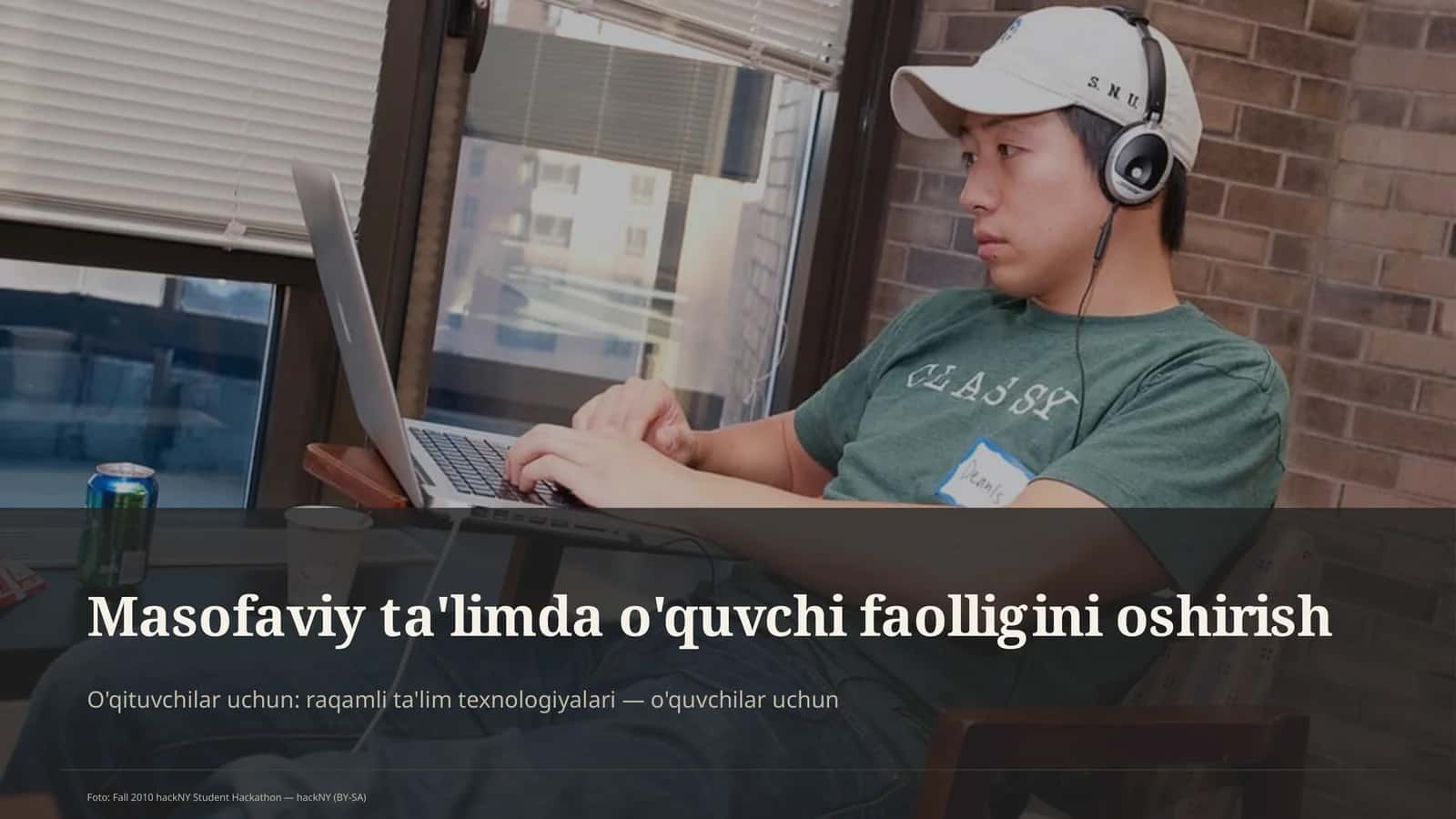 Masofaviy ta'limda o'quvchi faolligini oshirish