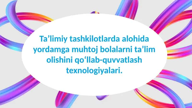 Inklyuziv ta'limning vazifalari