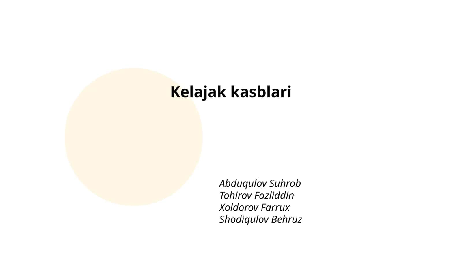 Sun'iy intellekt va mashina o'rganish muhandisi