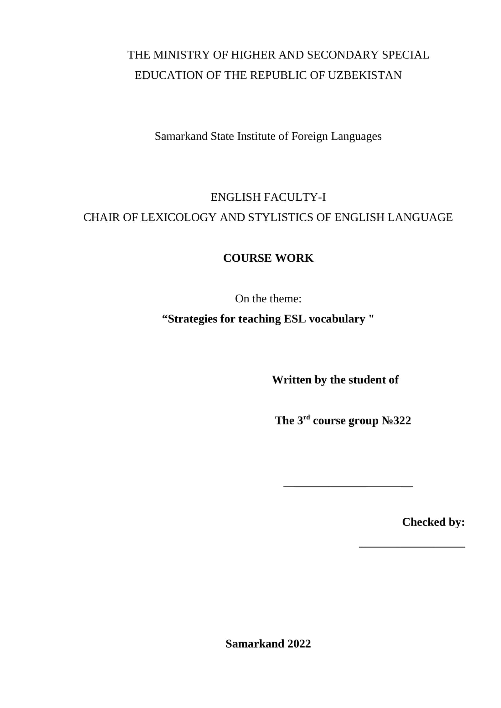 Strategies for teaching ESL vocabulary