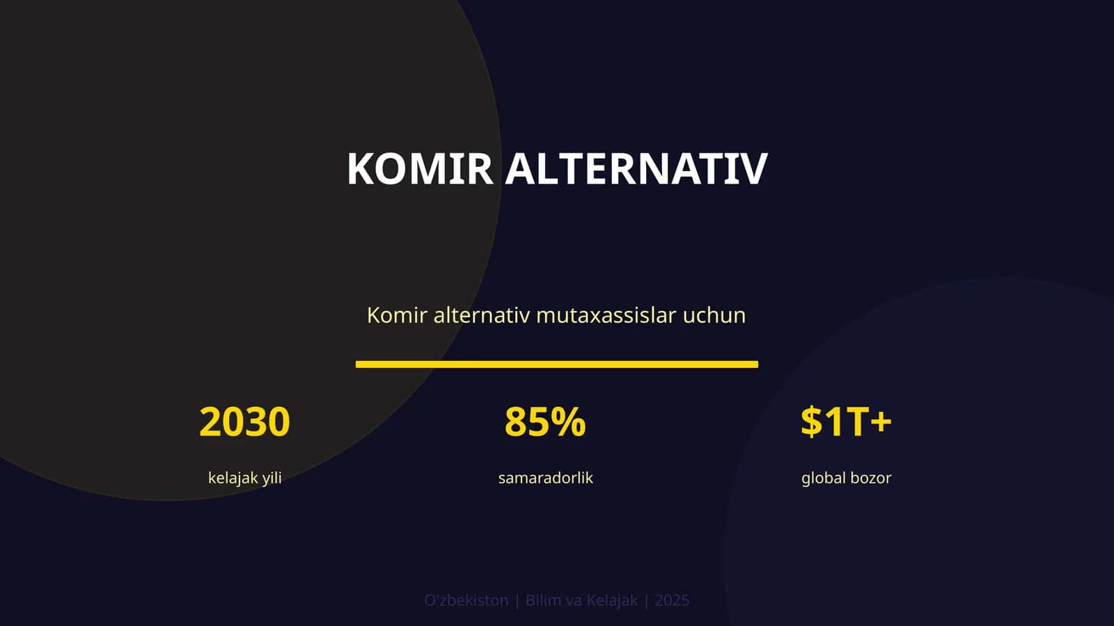 Komir alternativ