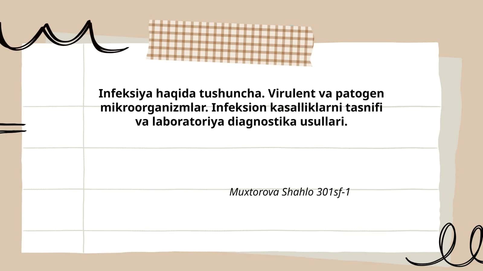 Muxtorova Shahlo 301sf-1