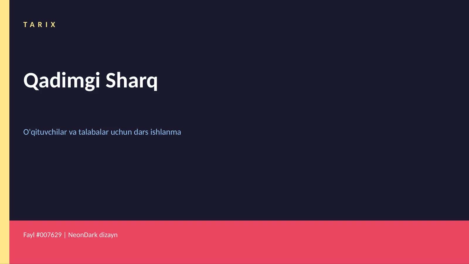 Qadimgi Sharq