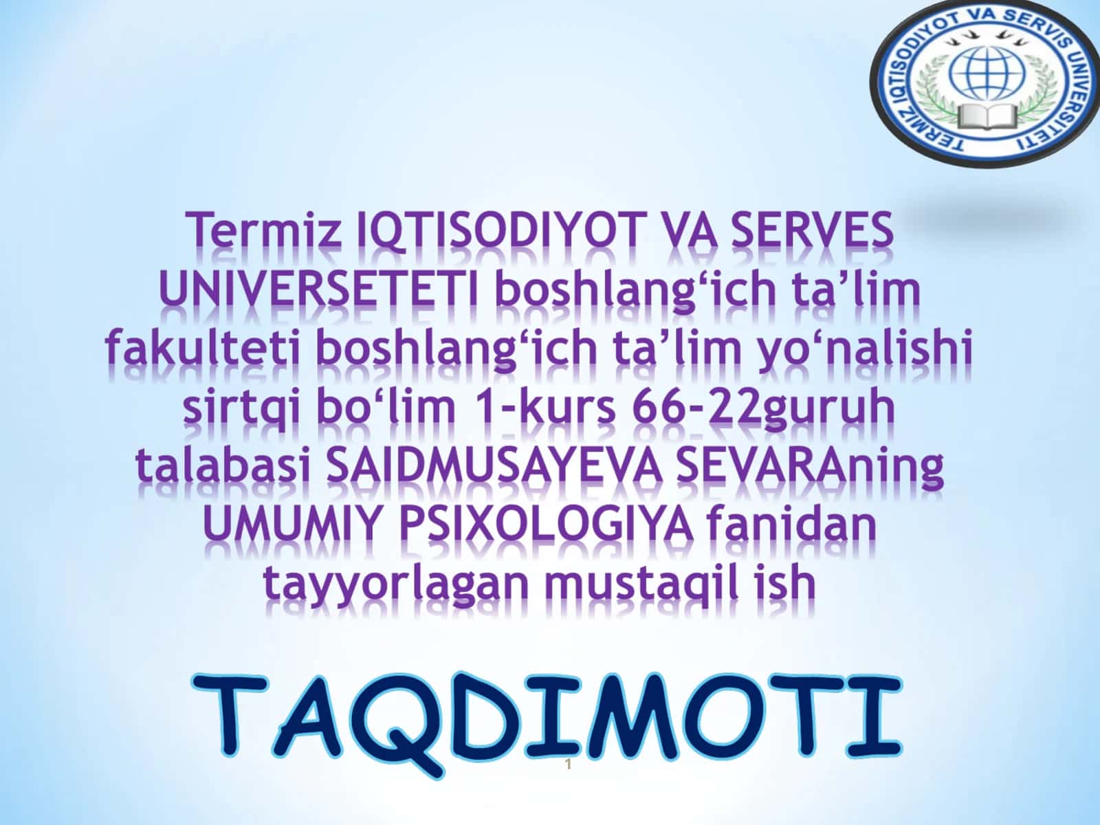 Psixika haqida tushuncha