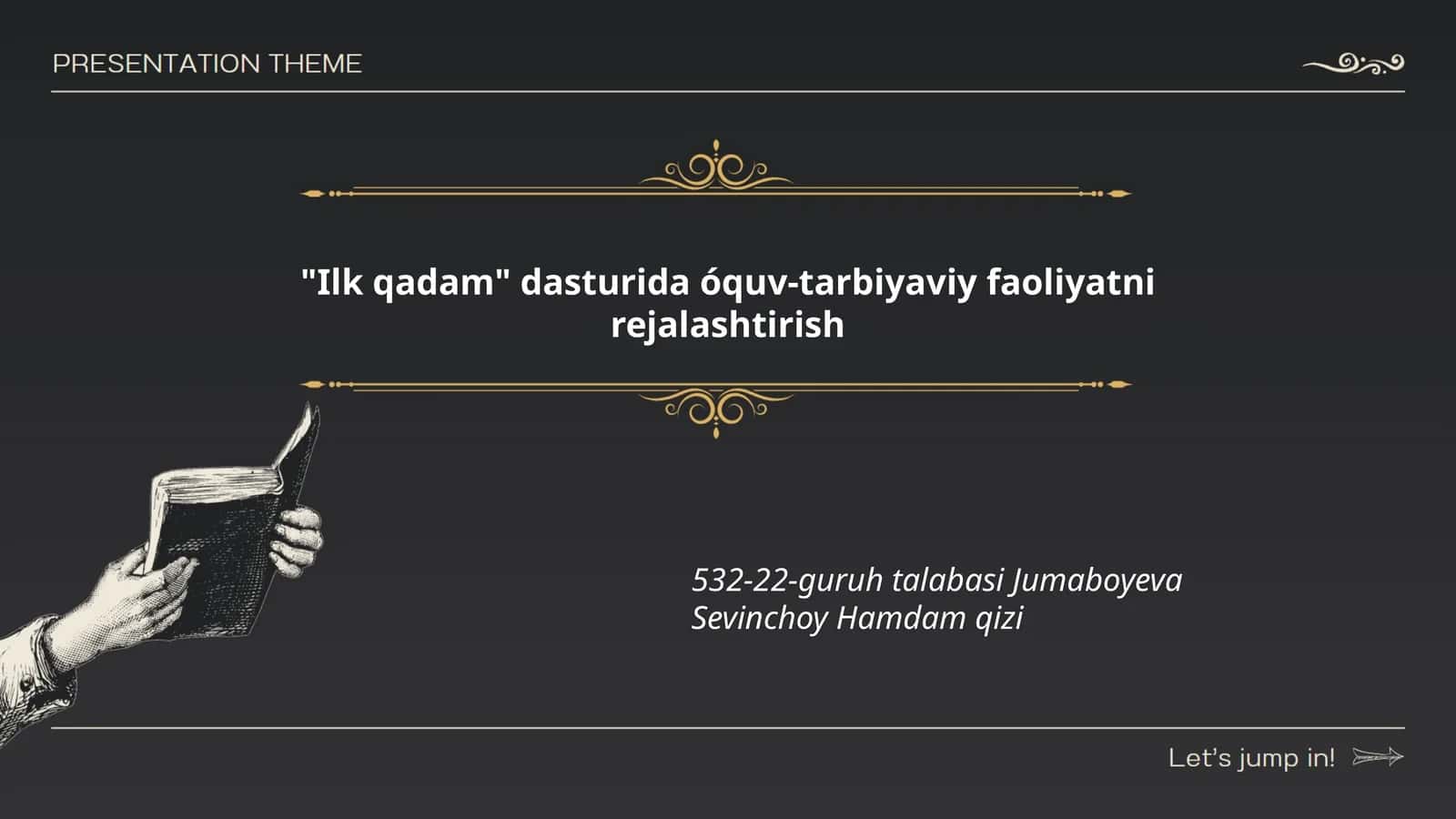 Ilk qadam Dasturi