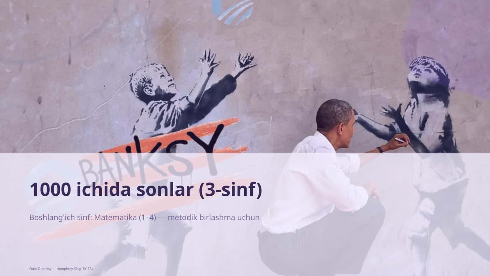 1000 ichida sonlar (3-sinf)