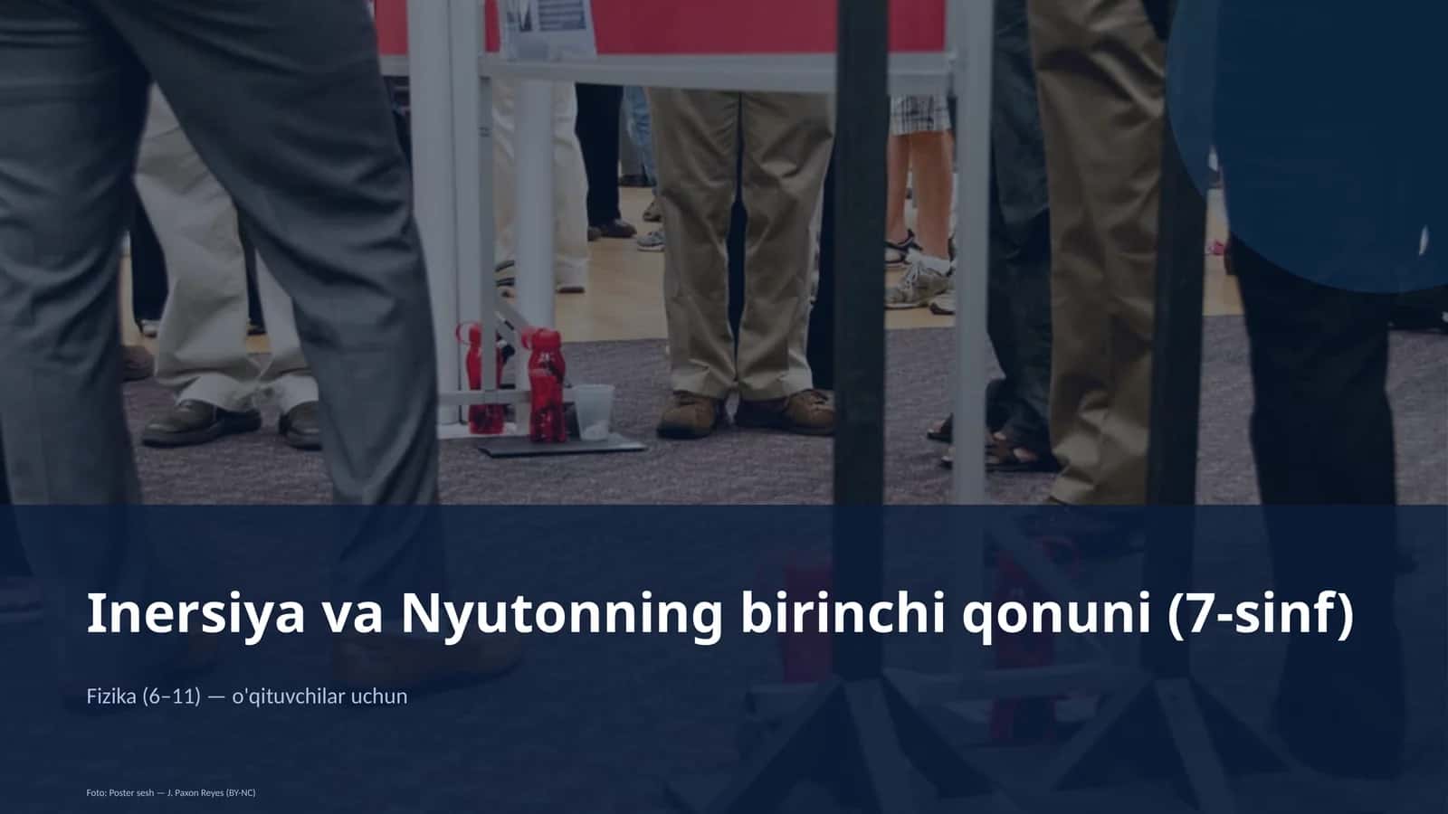 Inersiya va Nyutonning birinchi qonuni (7-sinf)