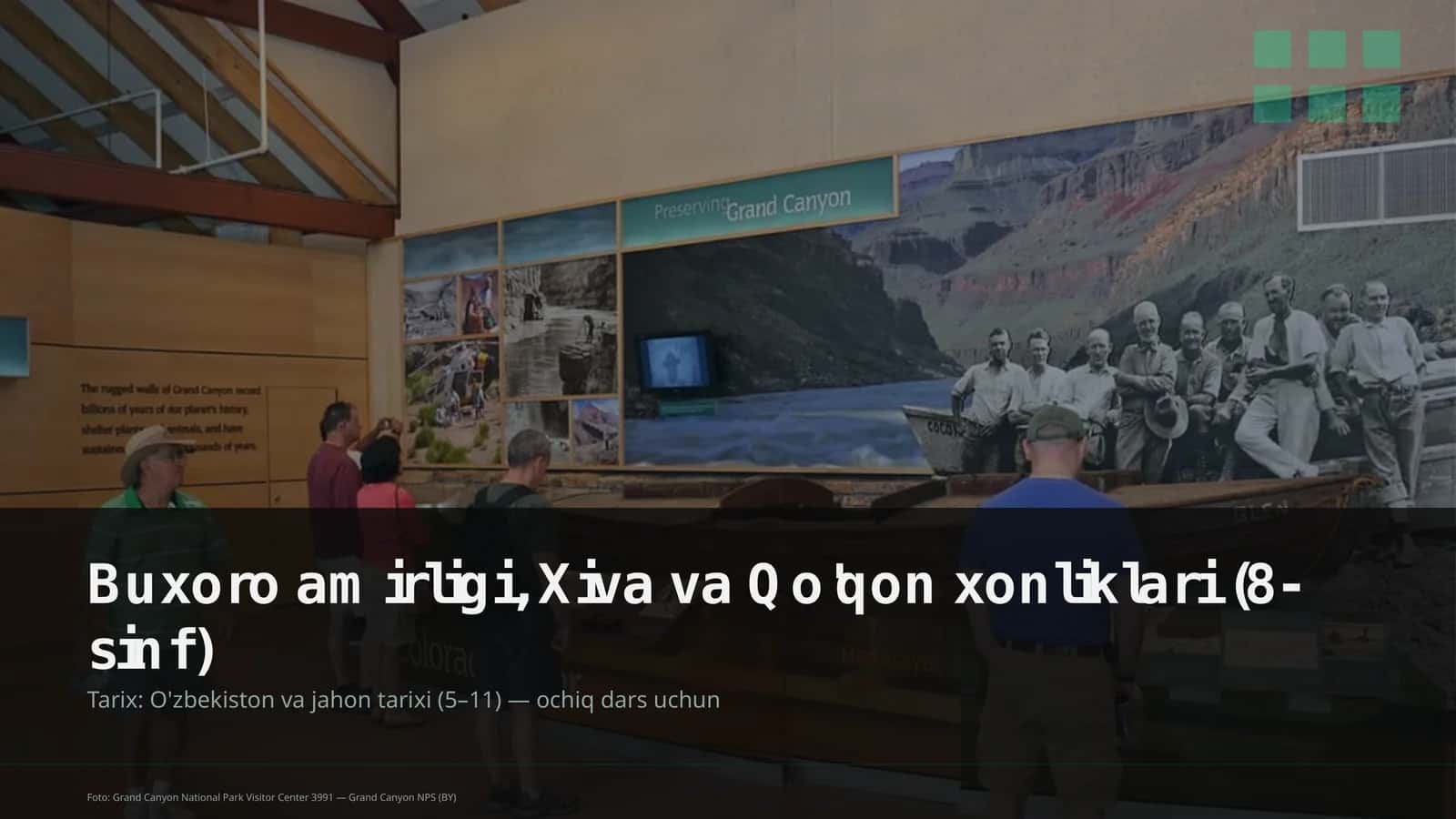 Buxoro amirligi, Xiva va Qo'qon xonliklari (8-sinf)