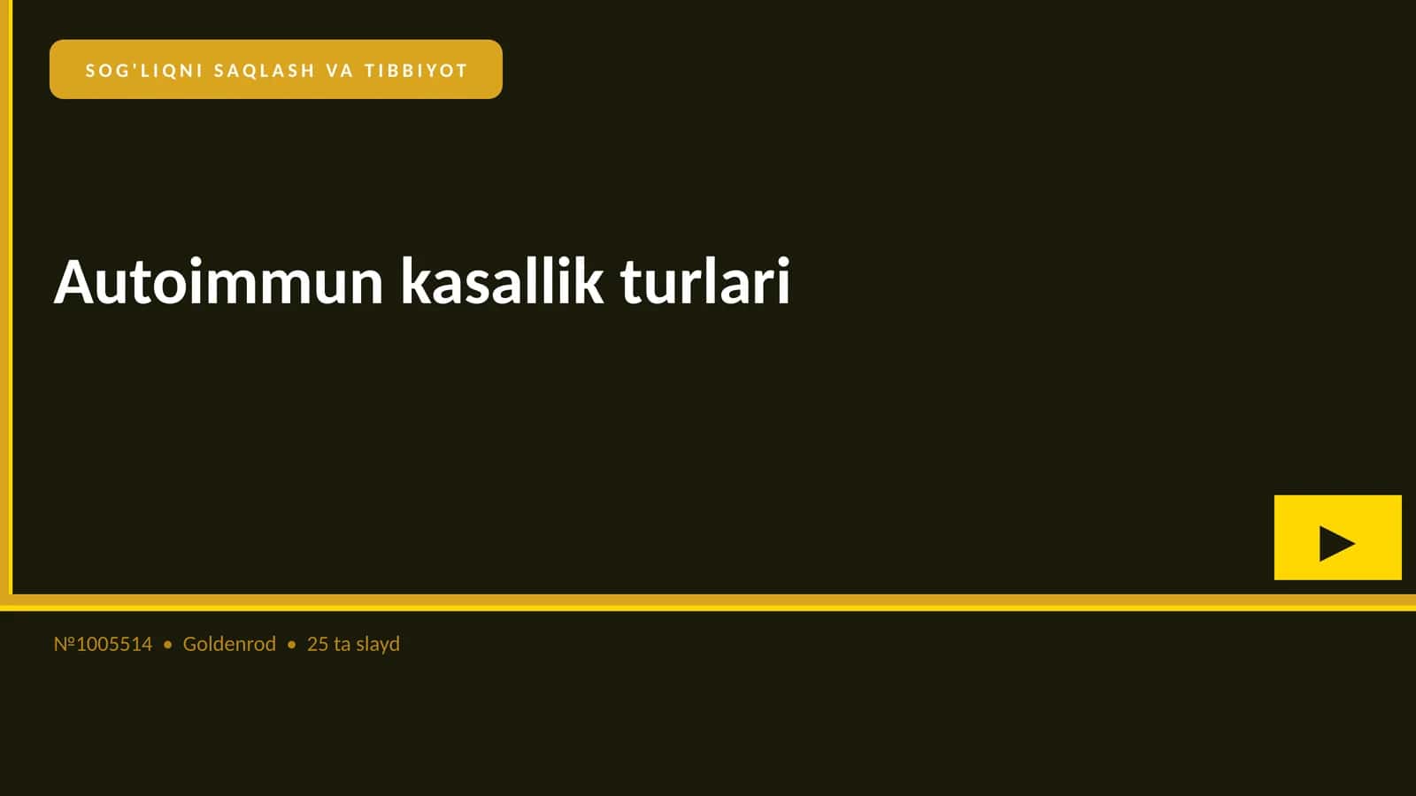 Autoimmun kasallik turlari