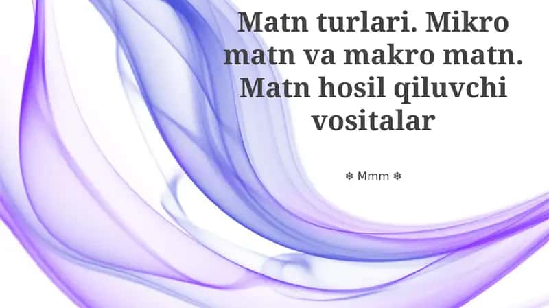 Mikro va Makro Matnlar: Asosiy Farqlar