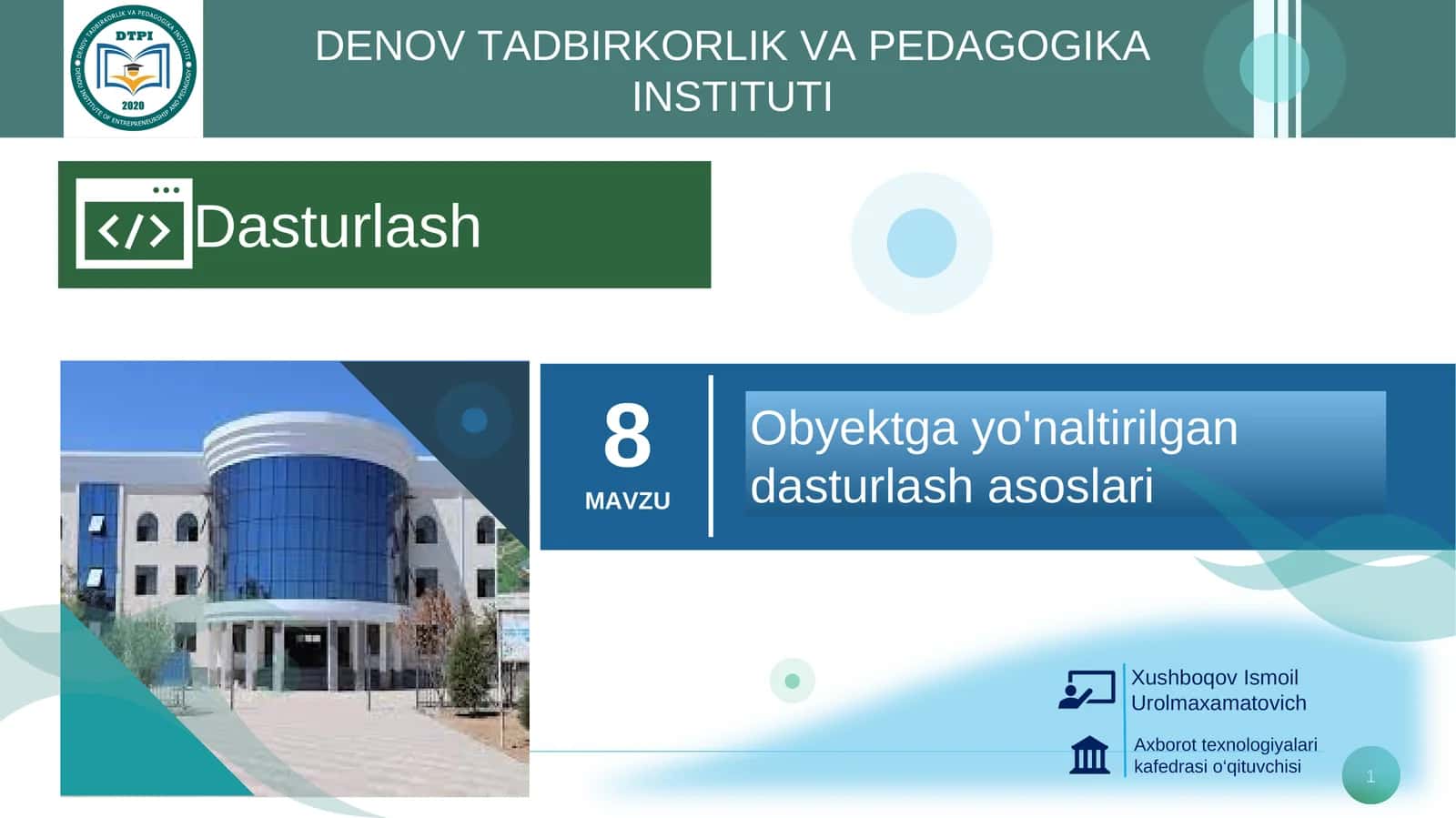 OYD nima?