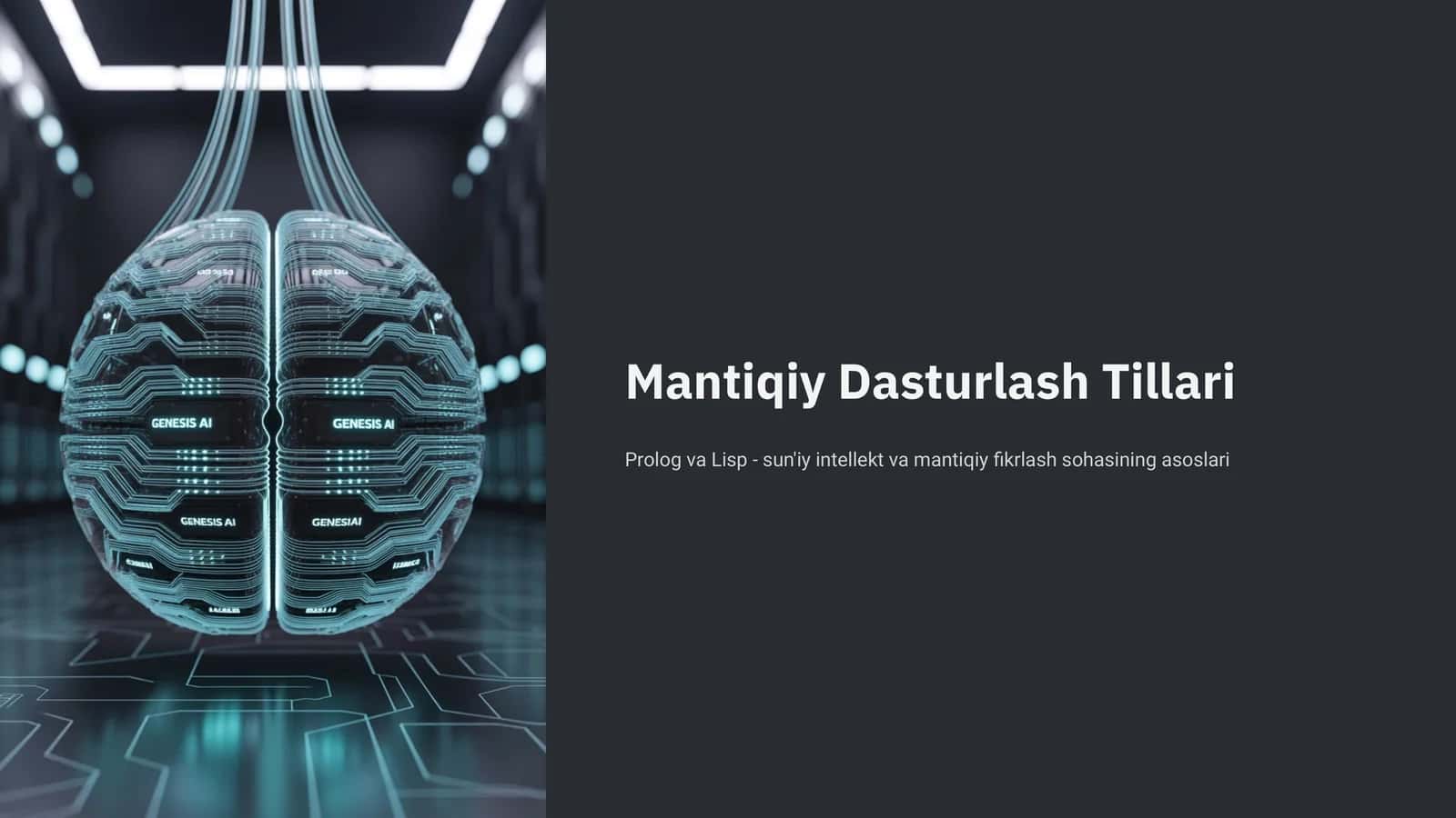 Mantiqiy Dasturlash Tillari