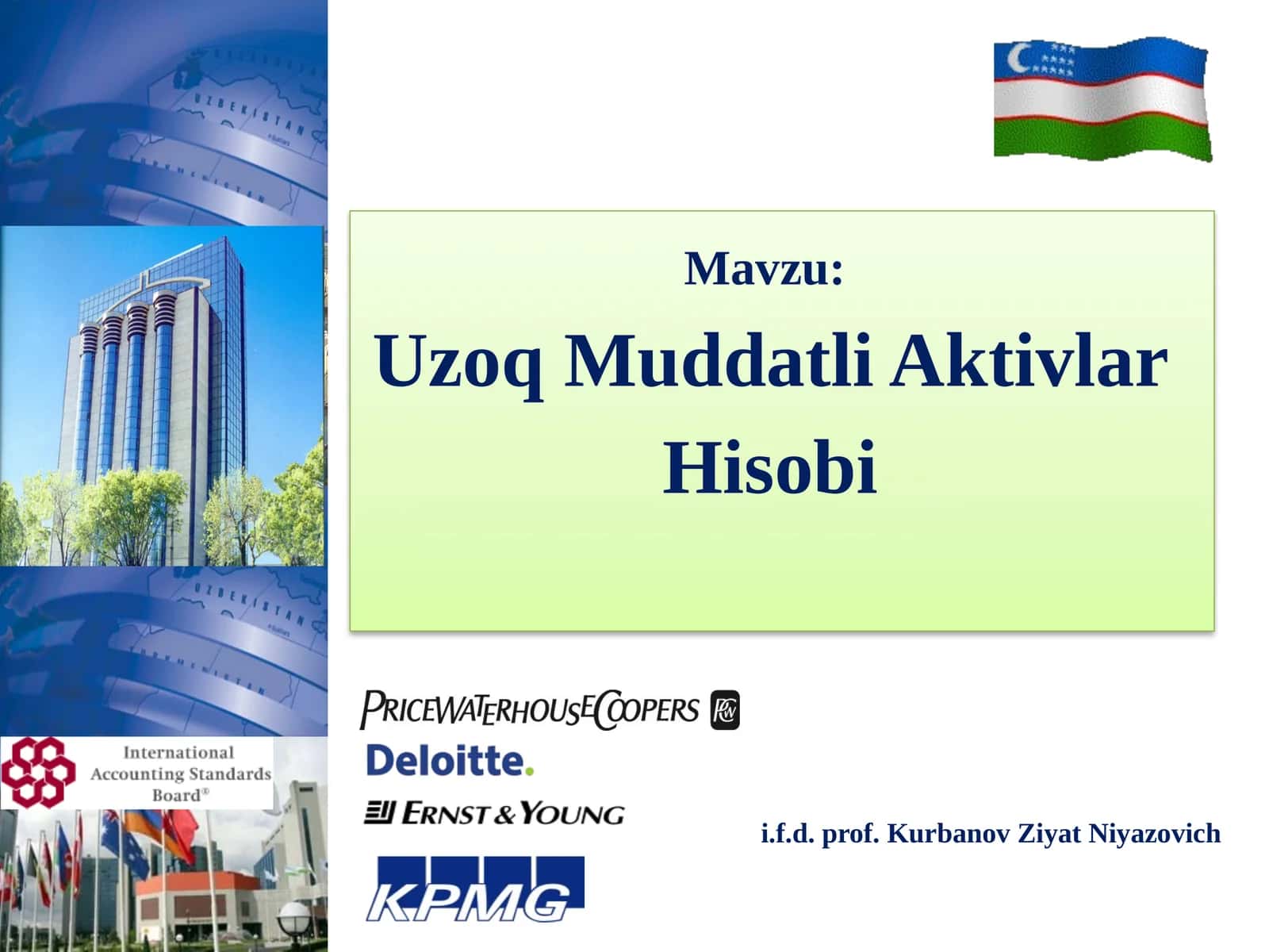 Uzoq Muddatli Aktivlar Hisobi