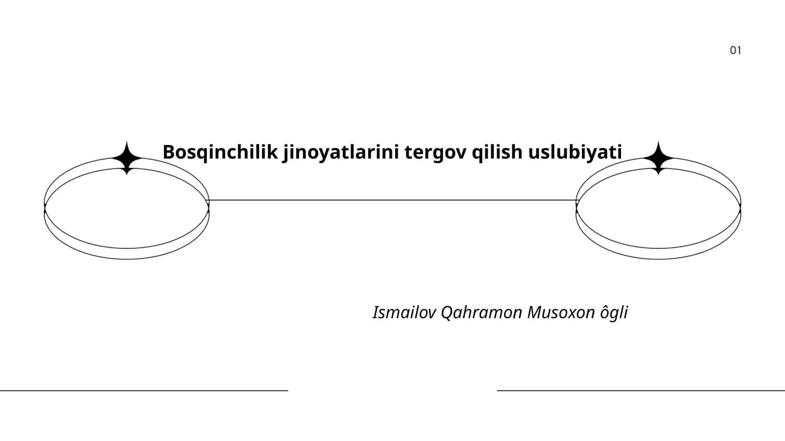 Bosqinchilik jinoyatlarini tergov qilish uslubiyati