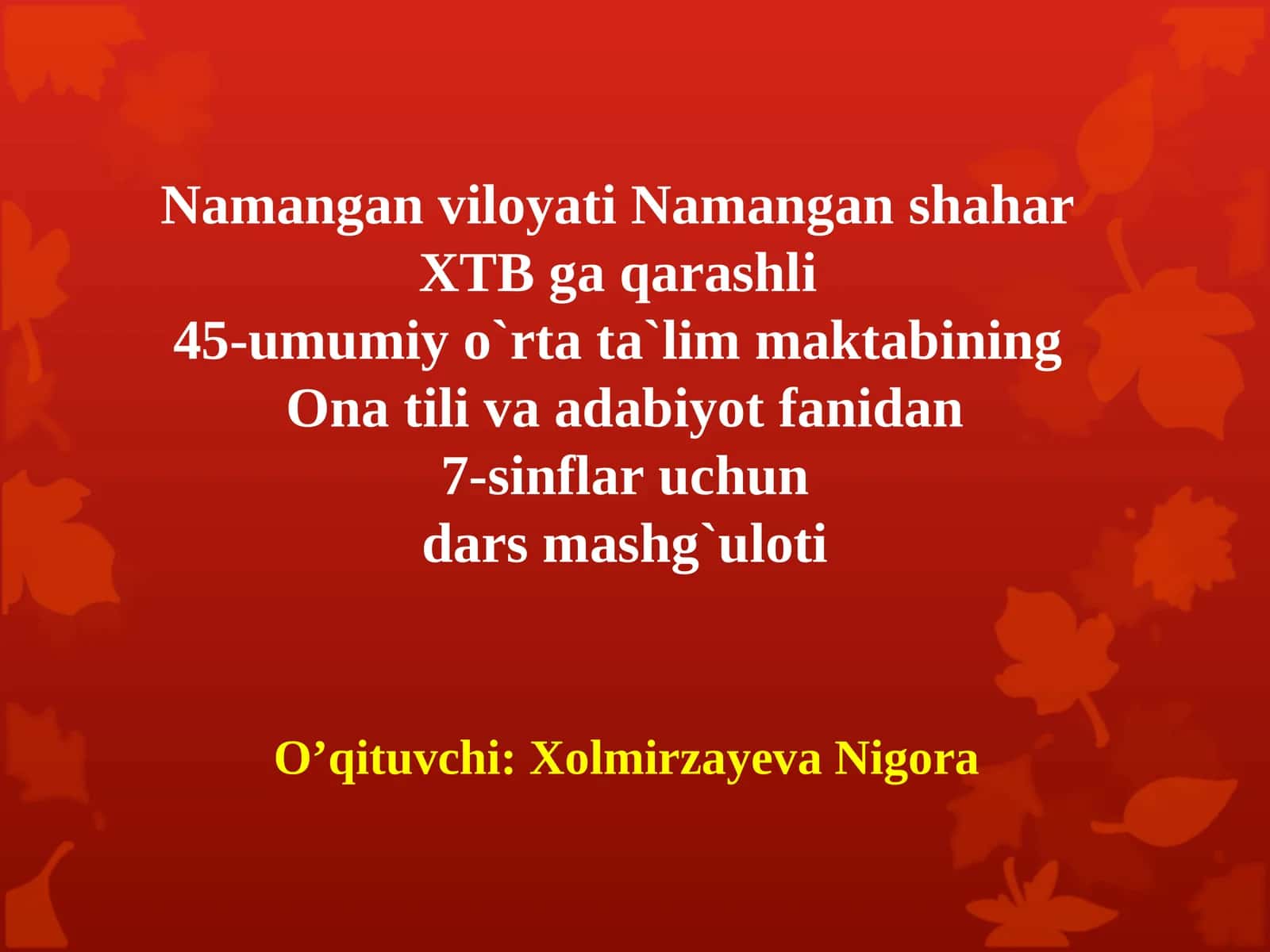 Taqlid so’zlar