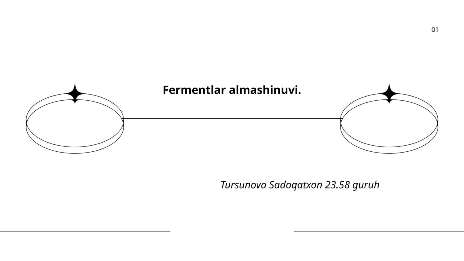Fermentlar va ularning tuzilishi