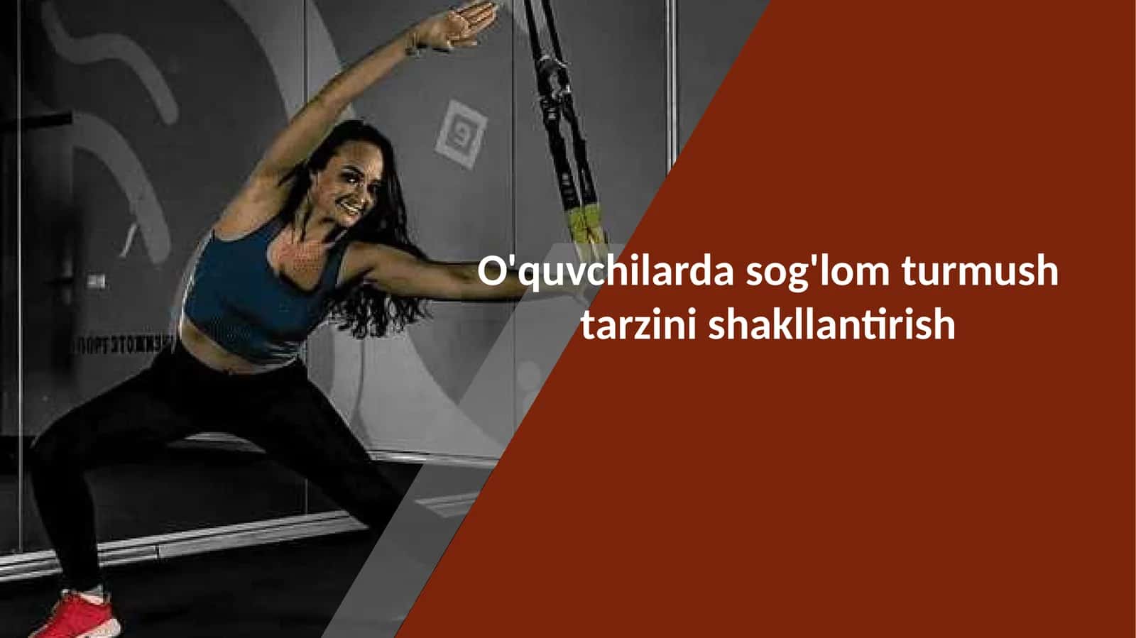 O'quvchilarda sog'lom turmush tarzini shakllantirish