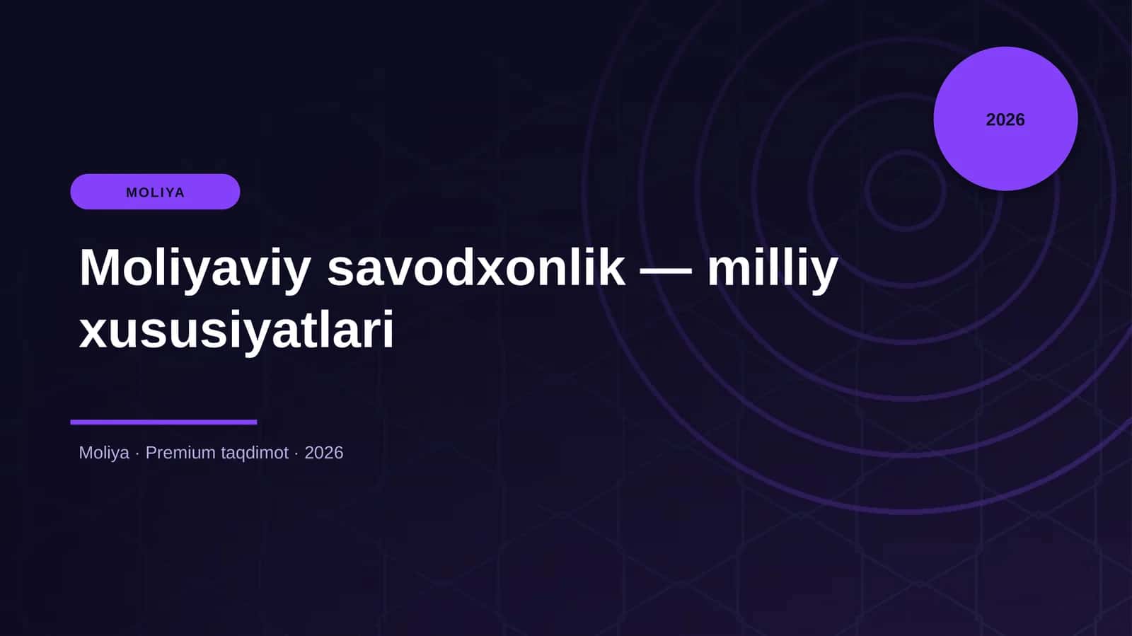 Moliyaviy savodxonlik — milliy xususiyatlari