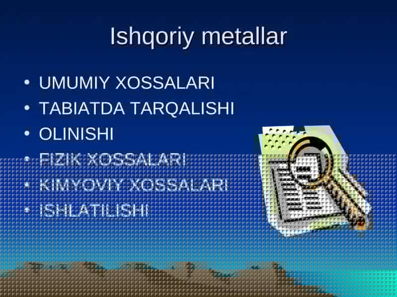 Ishqoriy metallar