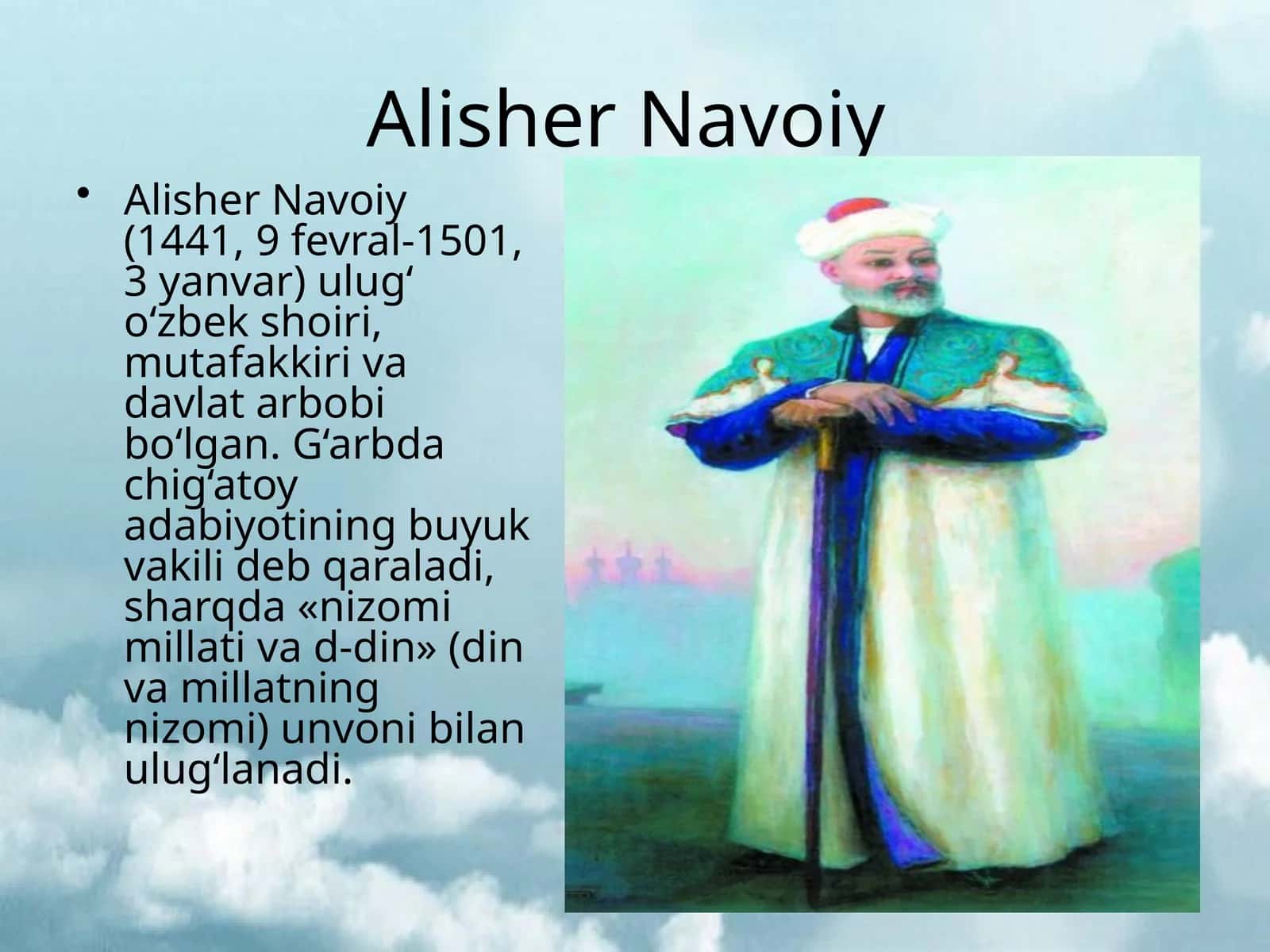 Alisher Navoiy