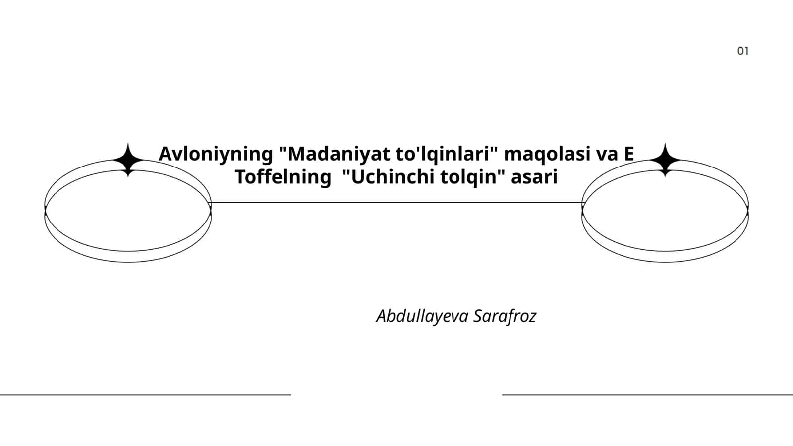 Avloniyning "Madaniyat to'lqinlari" maqolasi va E Toffelning "Uchinchi tolqin" asari