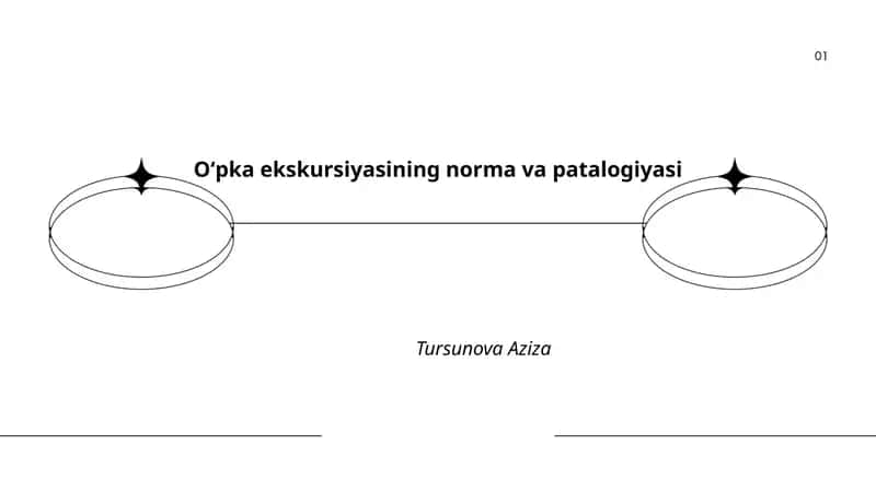 Oʻpka ekskursiyasining anatomik-asoslari