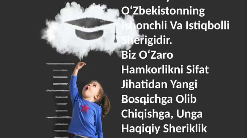 Germaniya OʻZbekistonning Ishonchli Va Istiqbolli Sherigidir