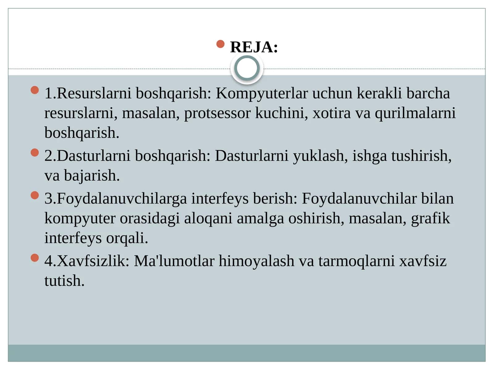 Resurslarni boshqarish