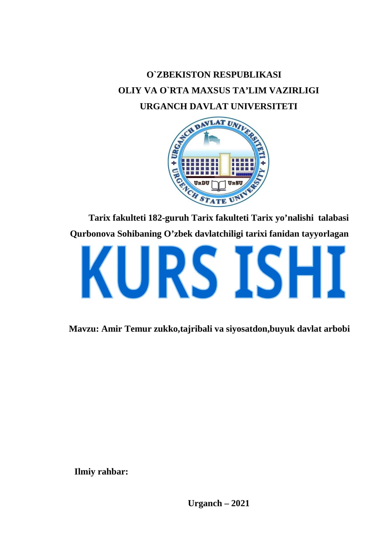 Amir Temur zukko,tajribali va siyosatdon,buyuk davlat arbobi