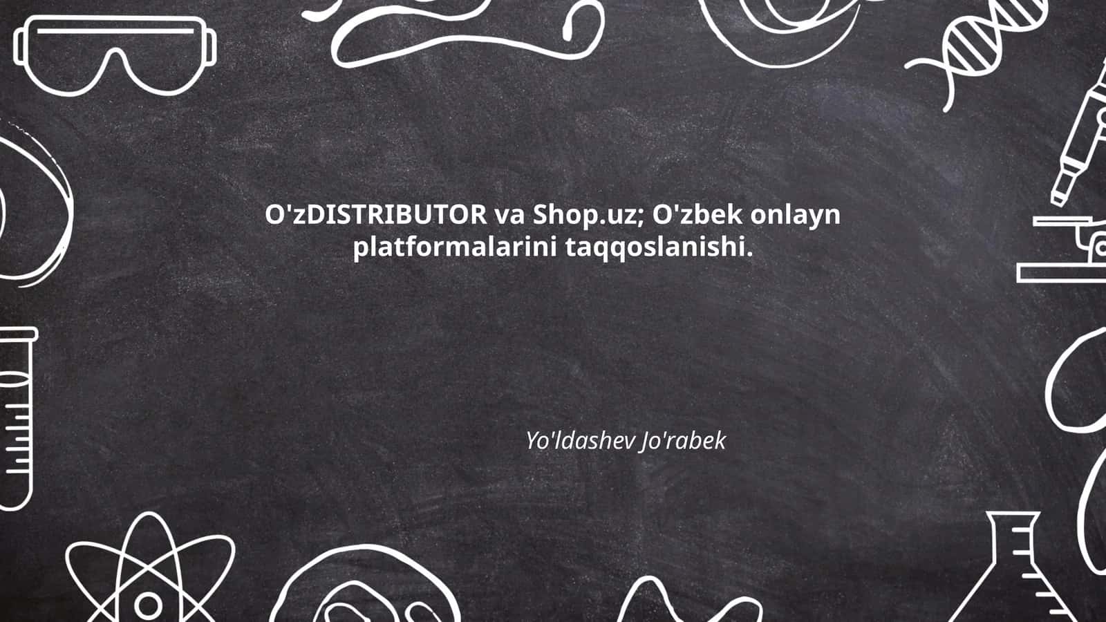 Shop.uz onlayn platformasi