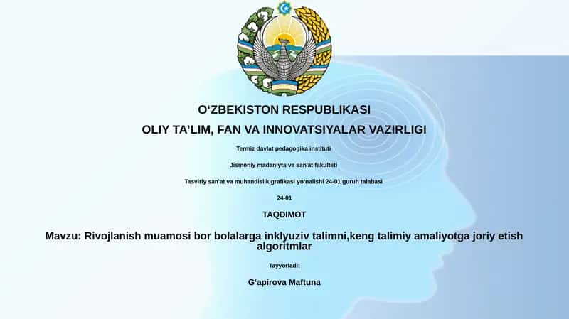 Inklyuziv taʼlim