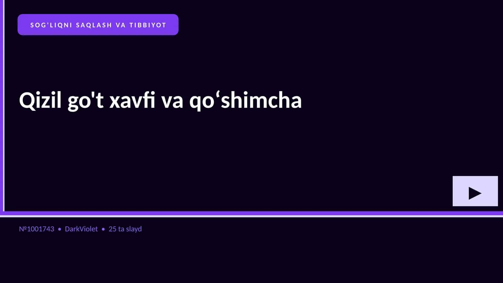 Qizil go't xavfi va qoʻshimcha