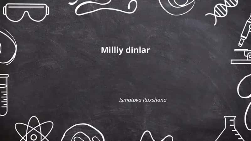 Milliy dinlar