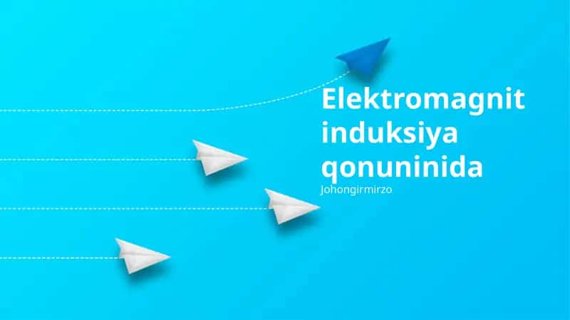 Elektromagnit induksiya qonuninida