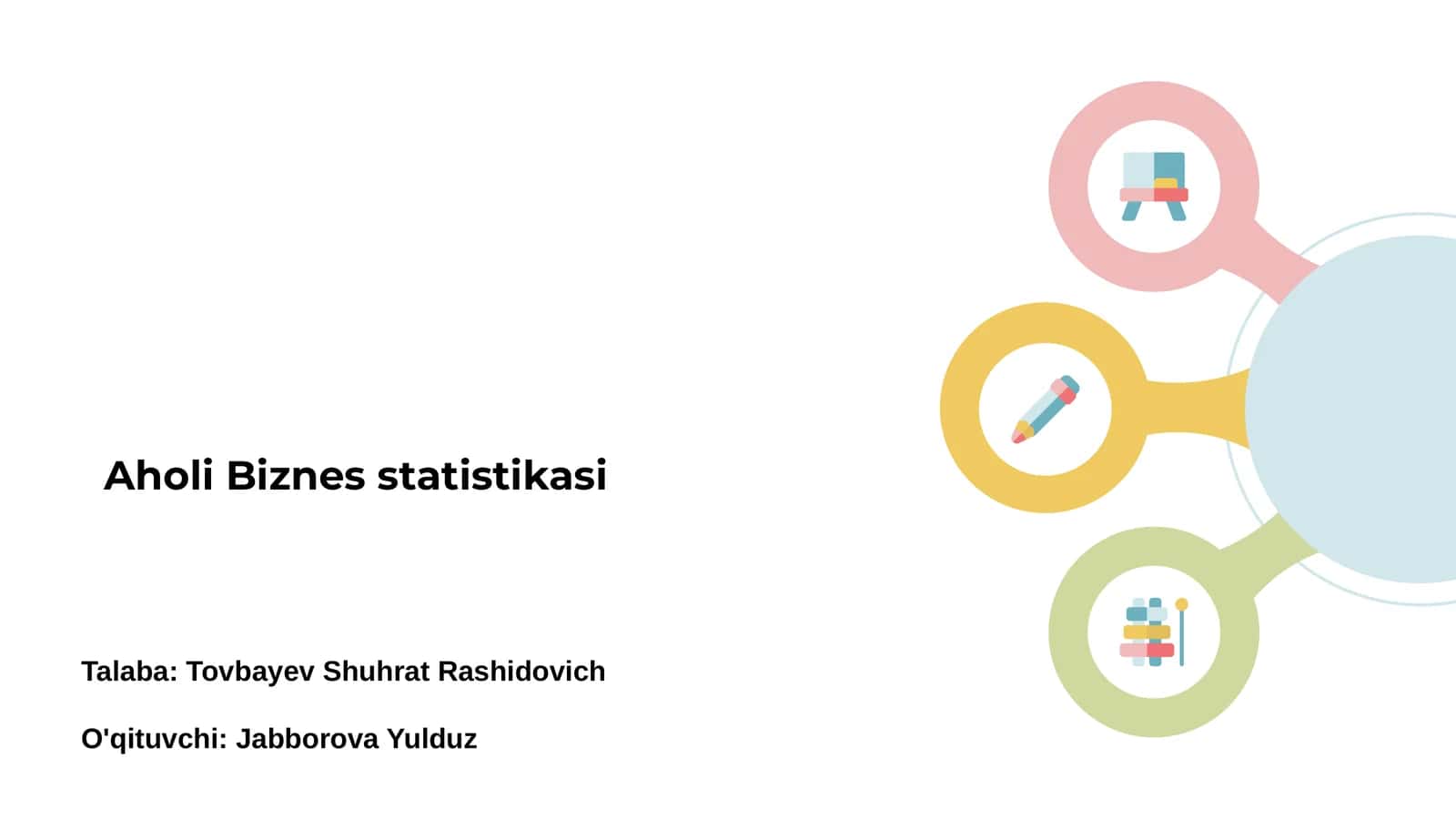 Aholi Biznes statistikasi