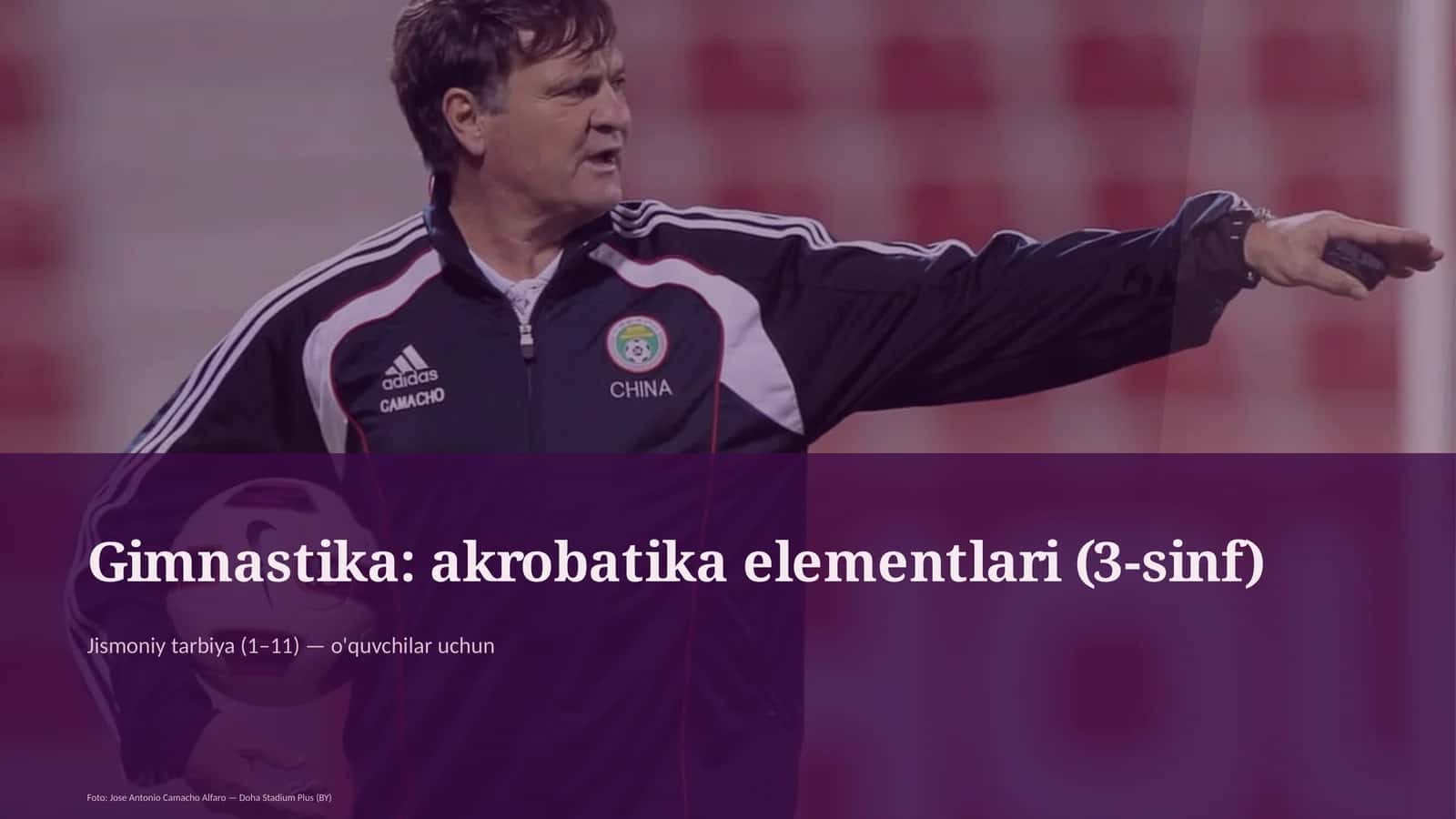 Gimnastika: akrobatika elementlari (3-sinf)