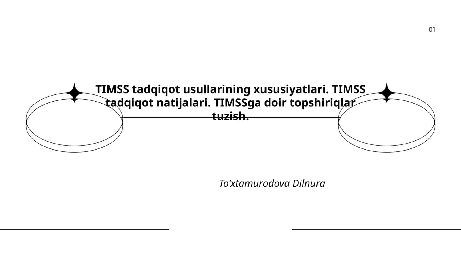 TIMSS tadqiqot usullarining xususiyatlari