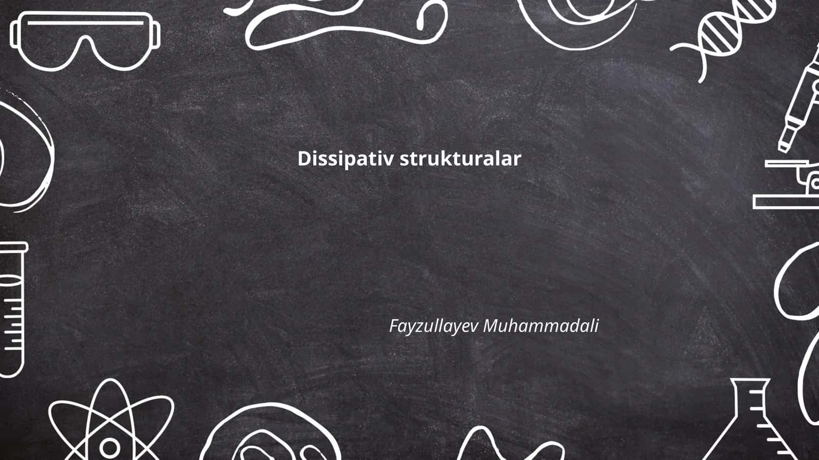 Dissipativ strukturalar