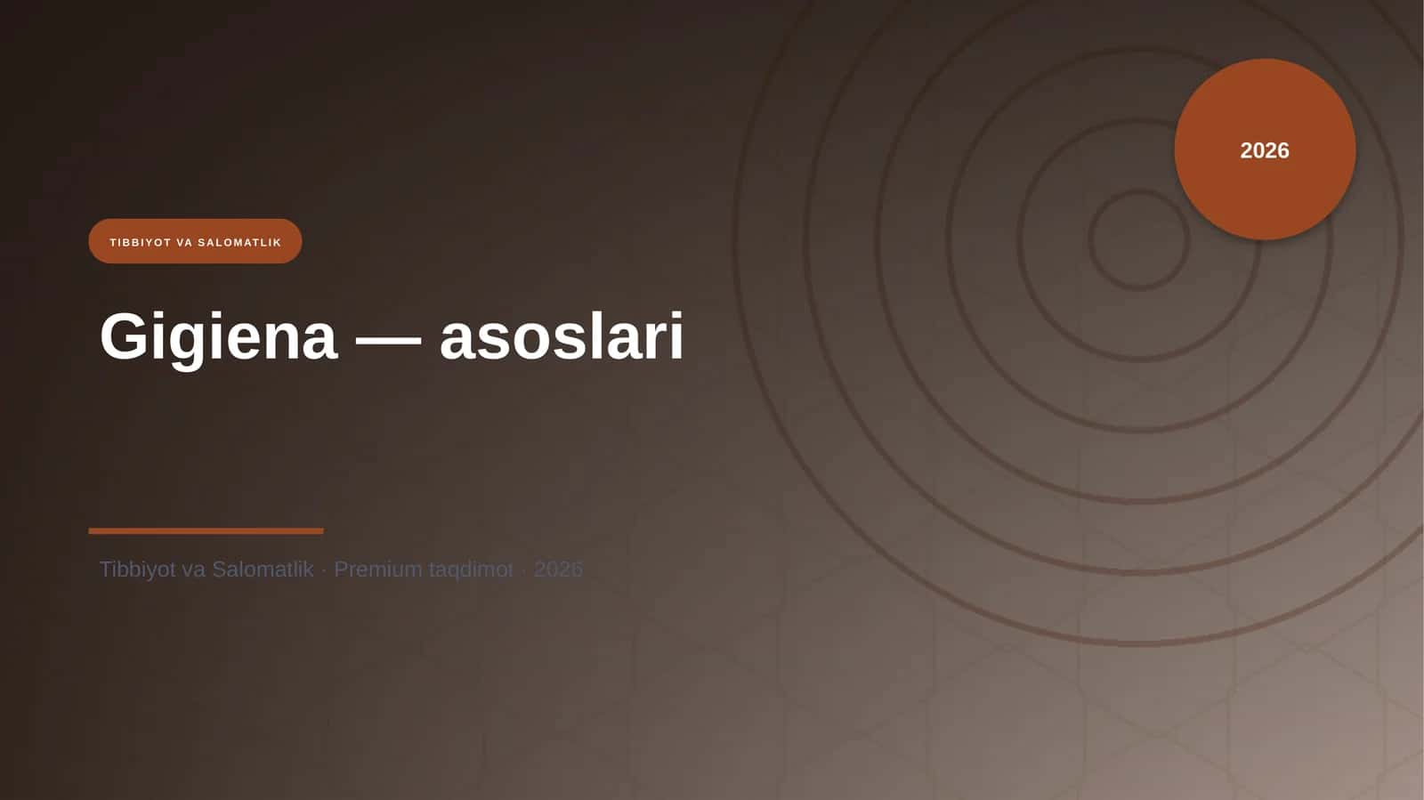 Gigiena — asoslari
